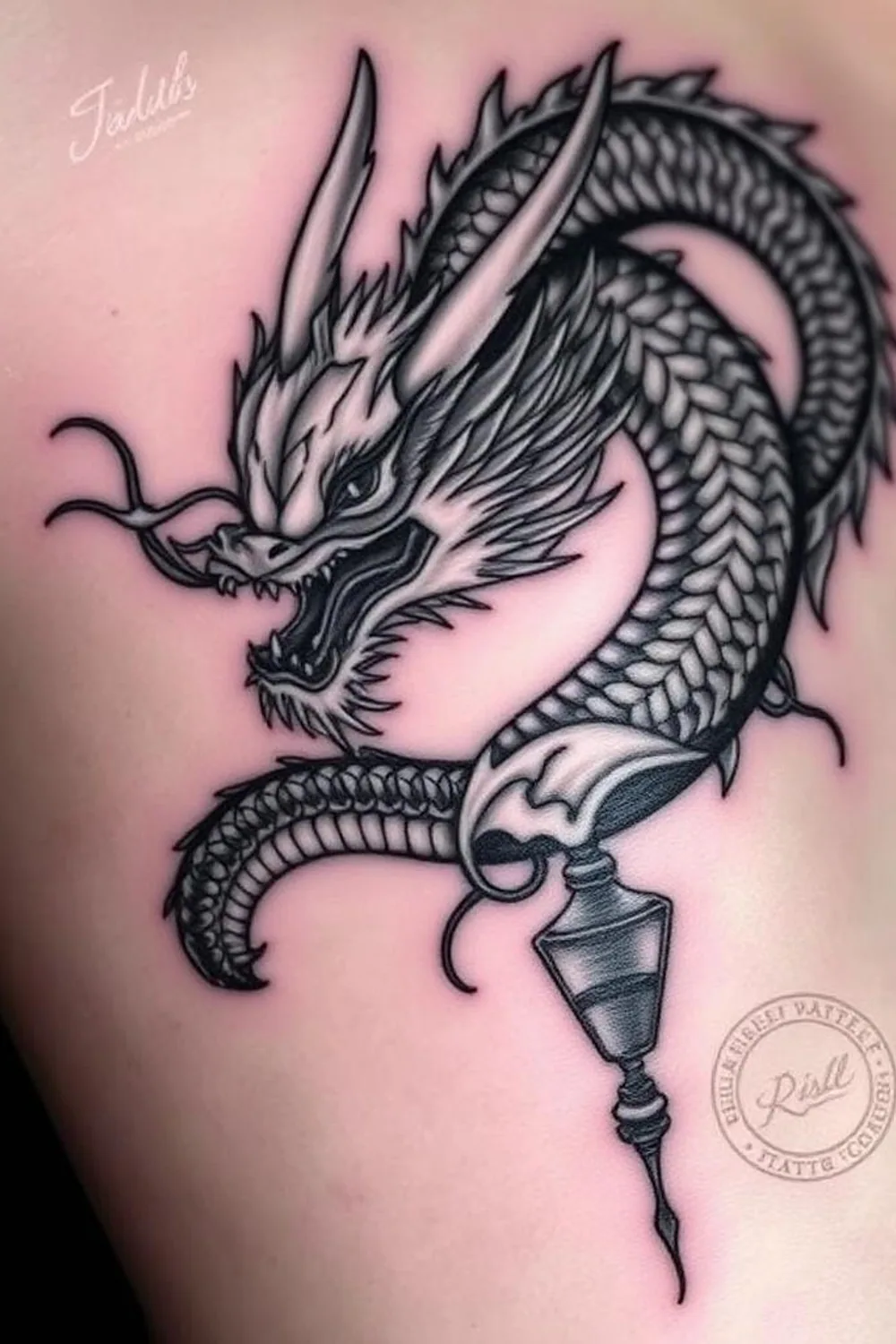 Japanische Drachen Tattoo Ideen: 50+ Designs & Bedeutung